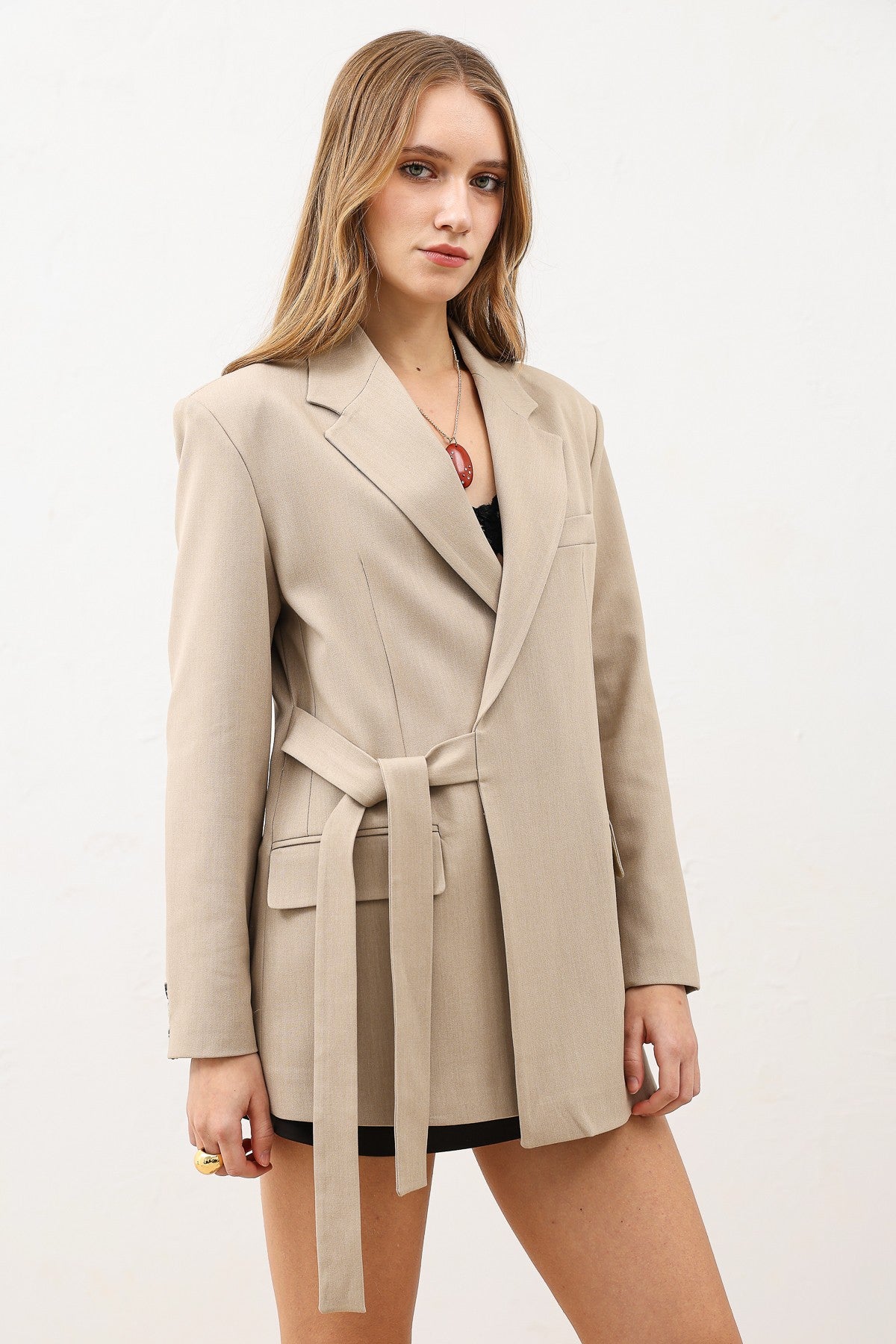 Antioch Kuşaklı Kadın Blazer