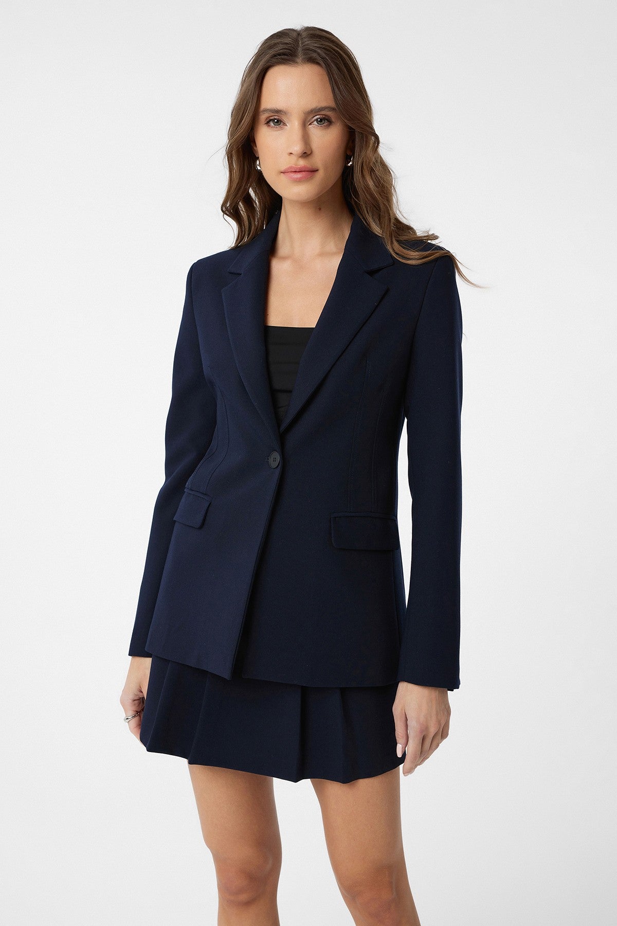 Antioch Vücuda Oturan Kadın Blazer Ceket