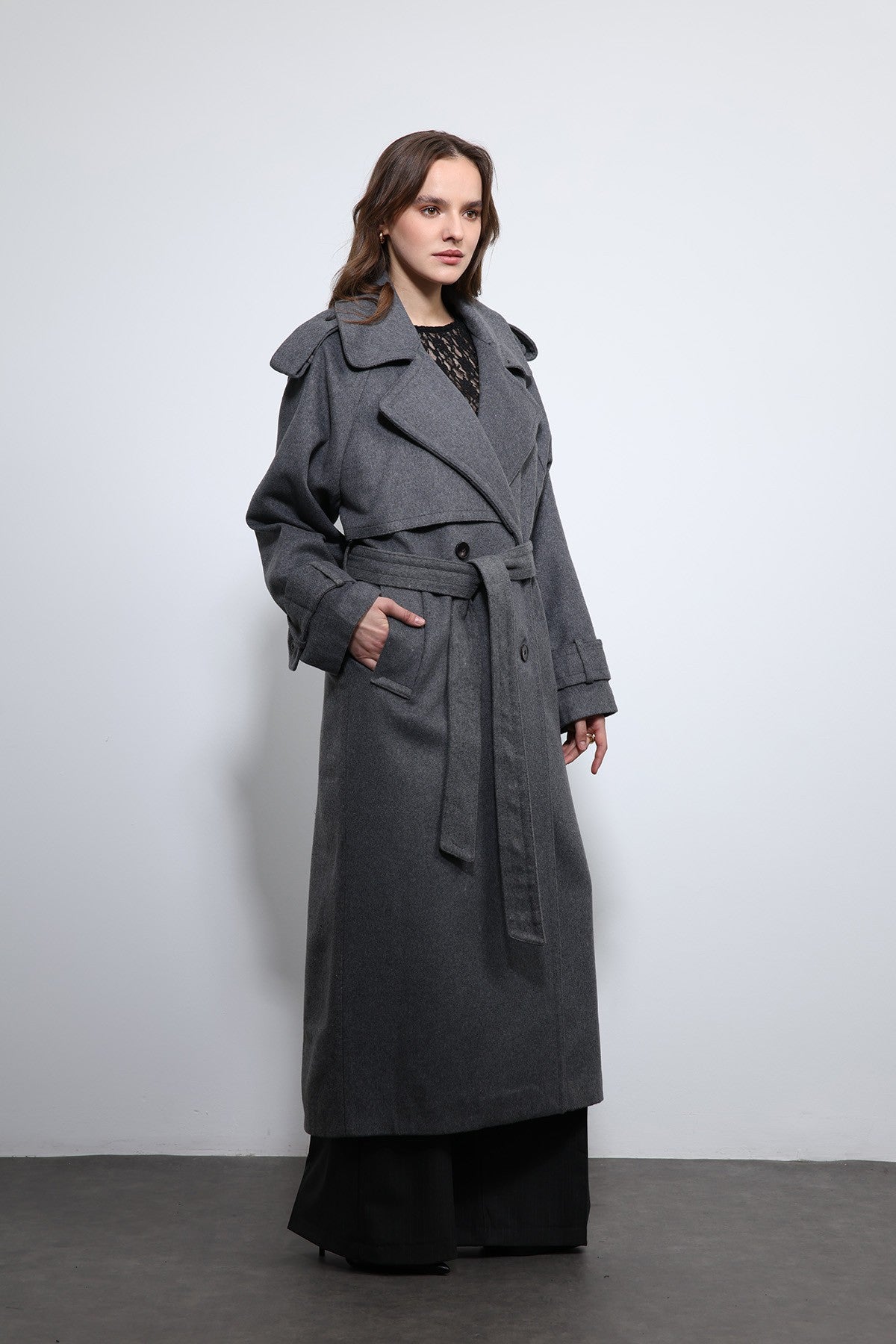 Antioch Oversize Kemerli Kaban