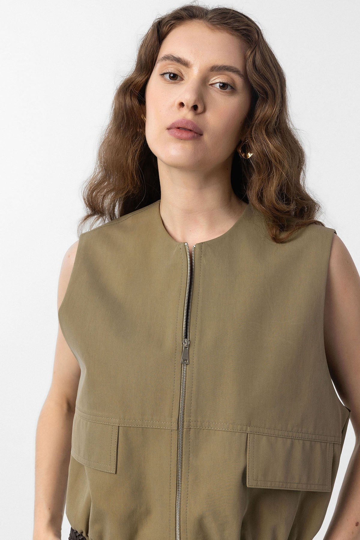 Antioch Oversize Kadın Yelek