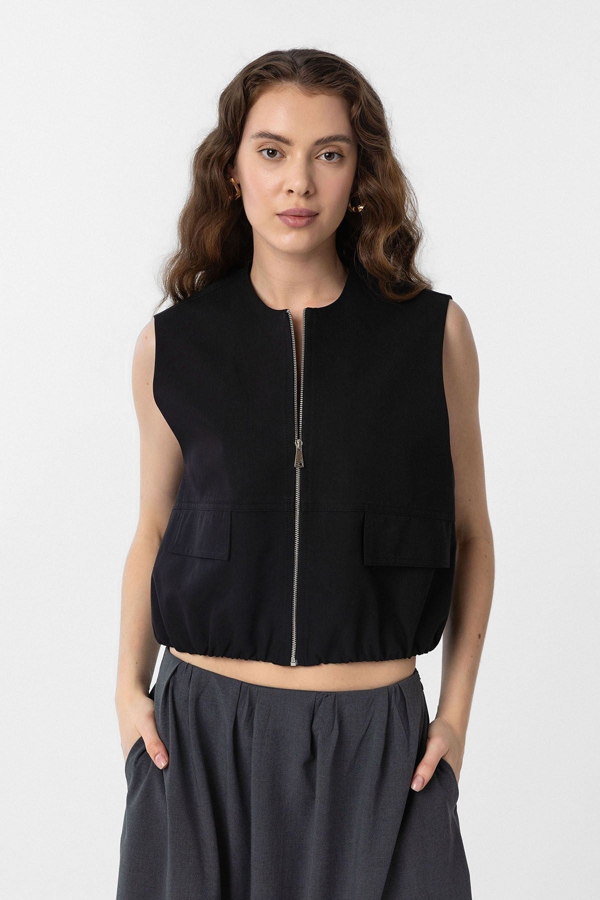 Antioch Oversize Kadın Yelek