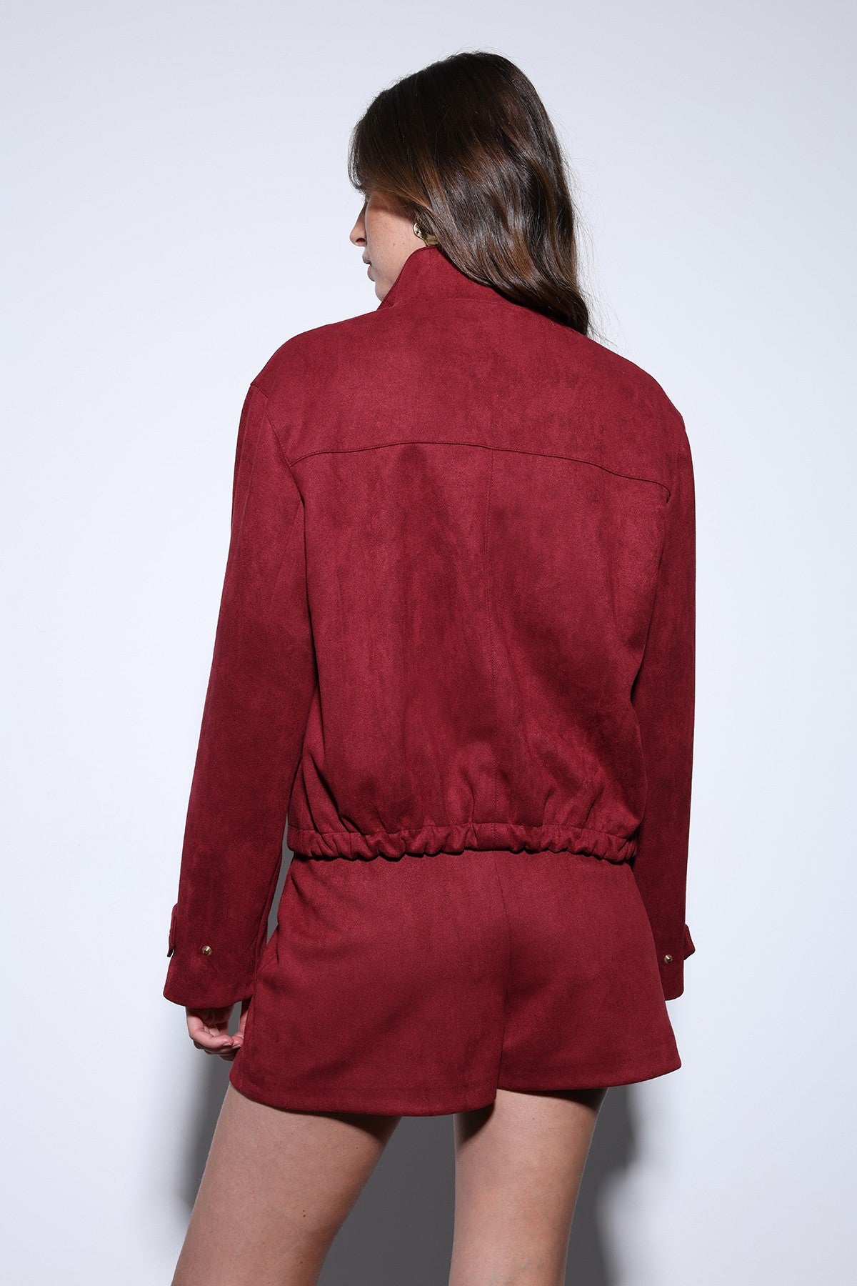 Antioch Süet Bomber Ceket