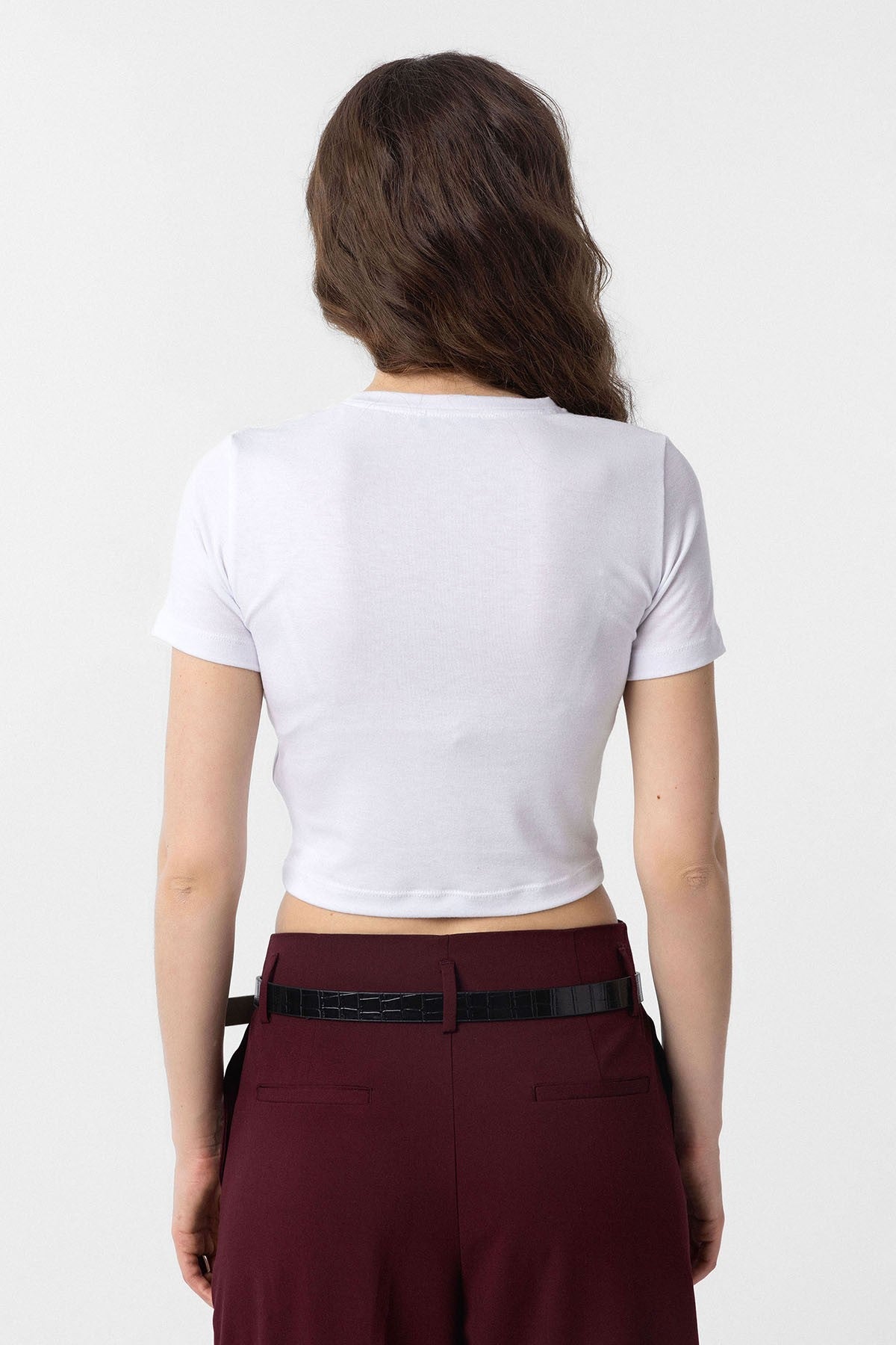 Antioch Crop Kadın T-Shirt
