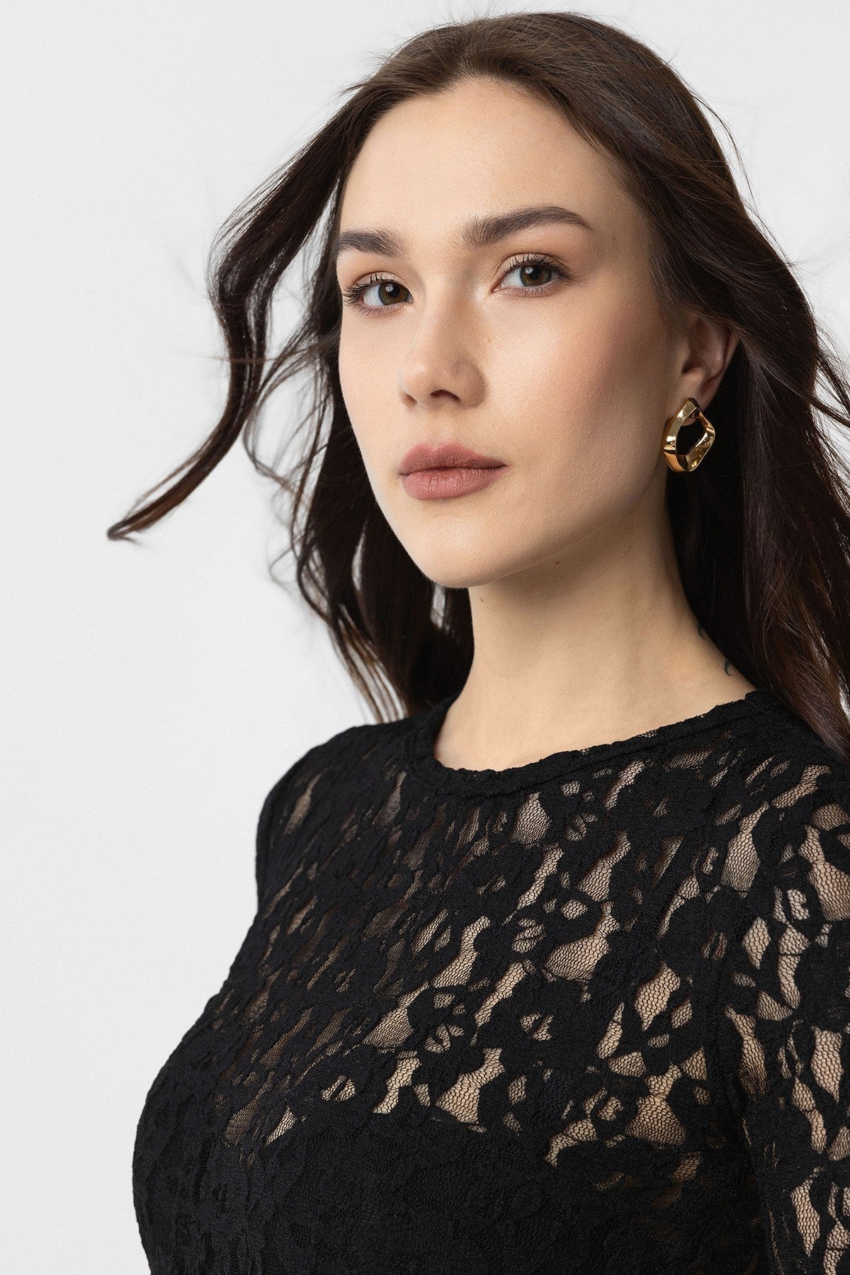 Antioch Dantel Transparan Kadın Top