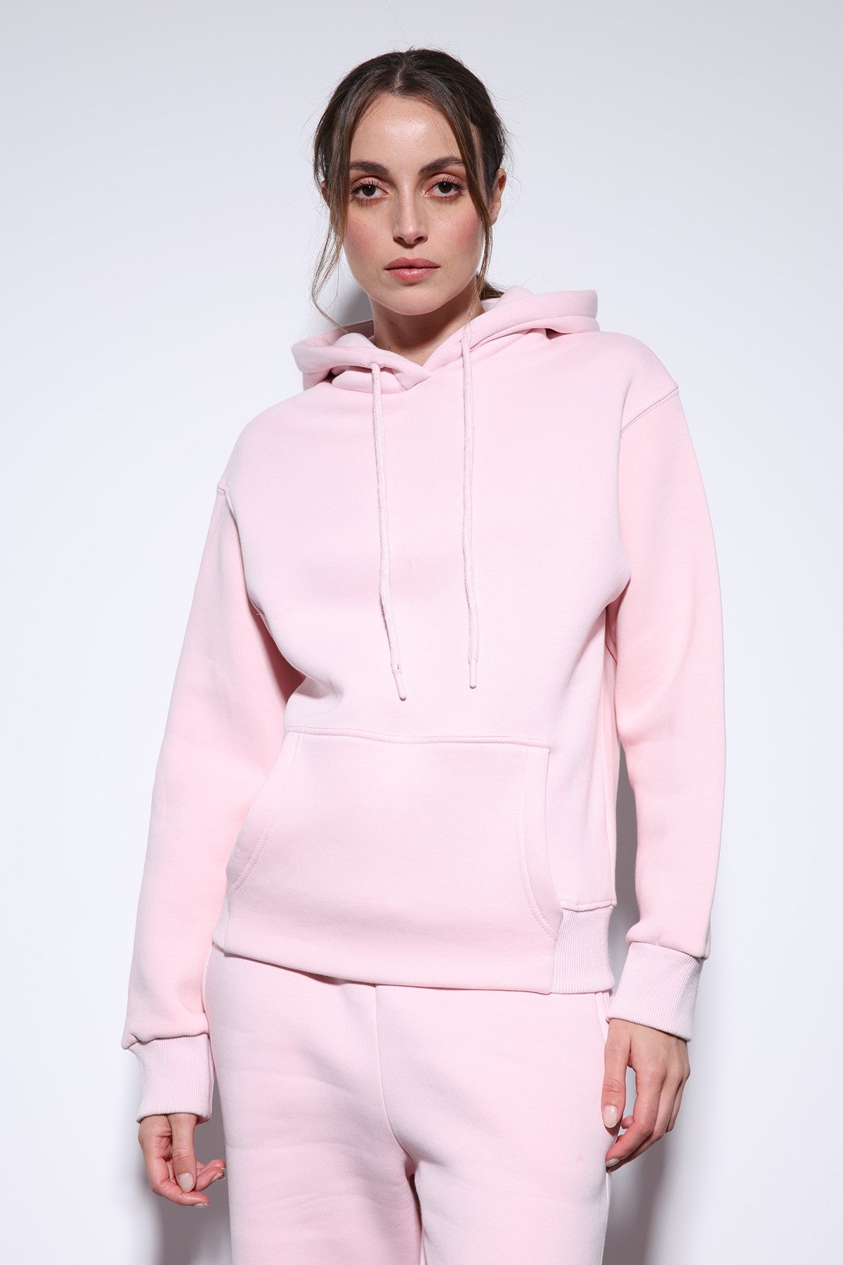 Antioch Kapüşonlu Basic Kadın Sweatshirt