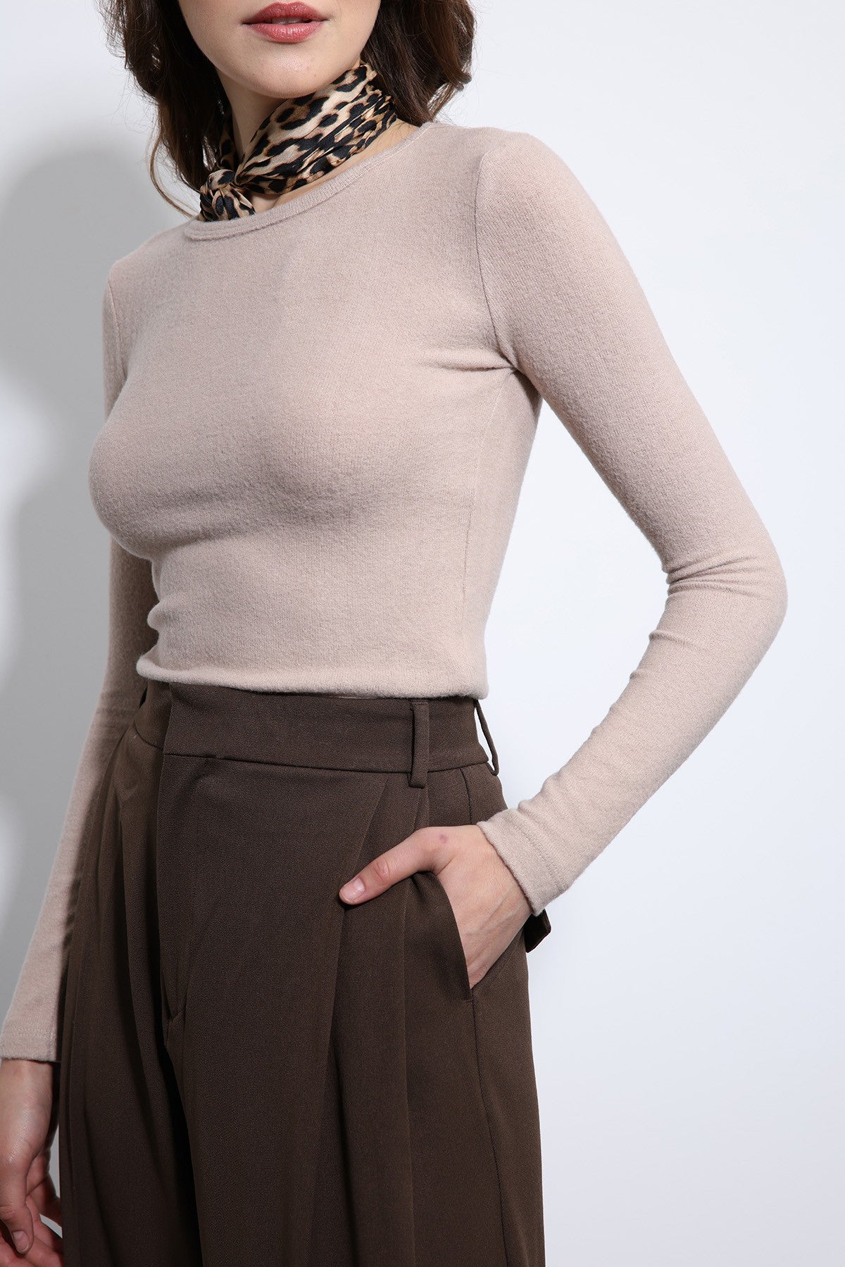 Antioch Basic Uzun Kollu T-Shirt
