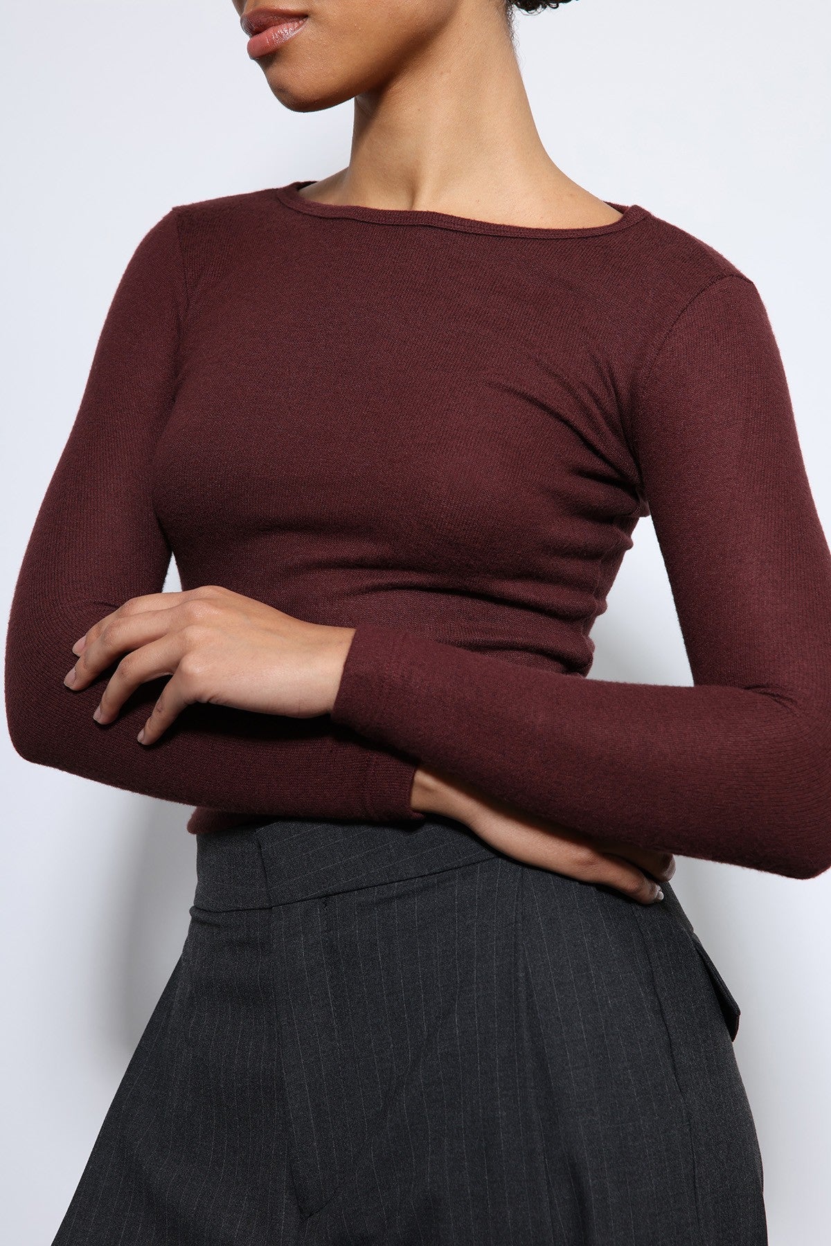 Antioch Basic Uzun Kollu T-Shirt