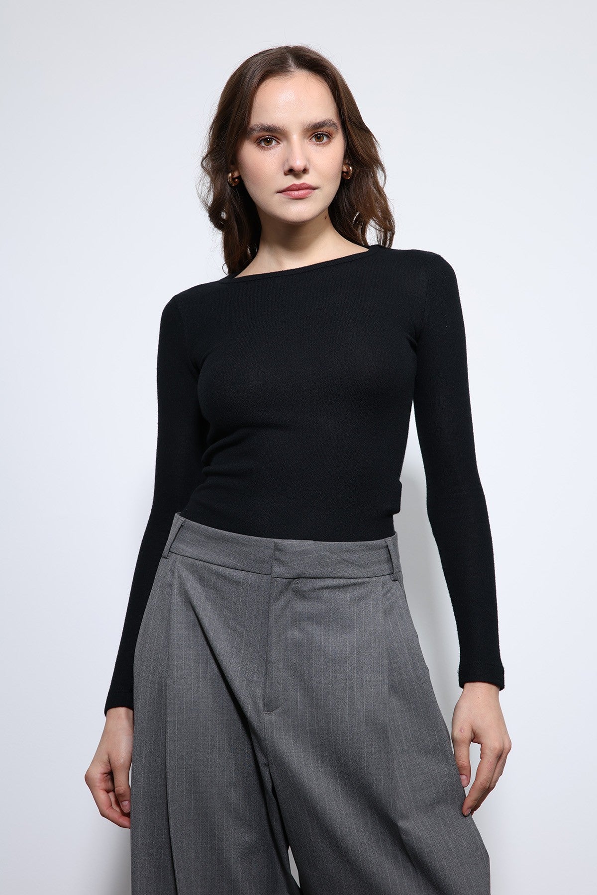 Antioch Basic Uzun Kollu T-Shirt