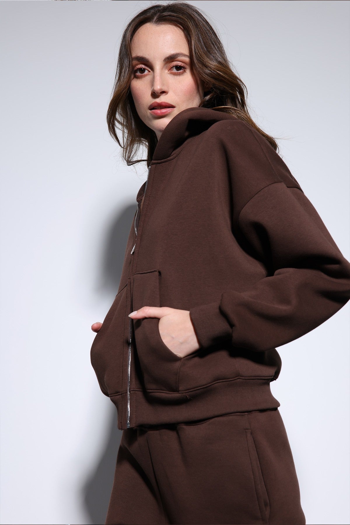 Antioch Kapüşonlu Sweatshirt Kadın Eşofman Takım