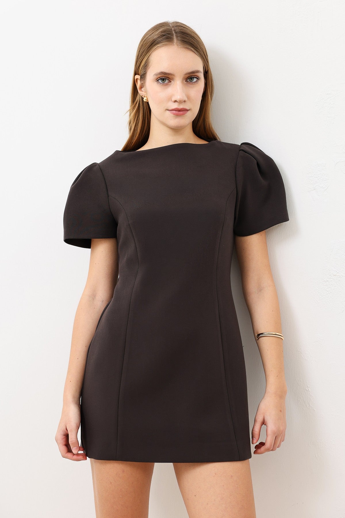 Pilili Kısa Kadın Elbise