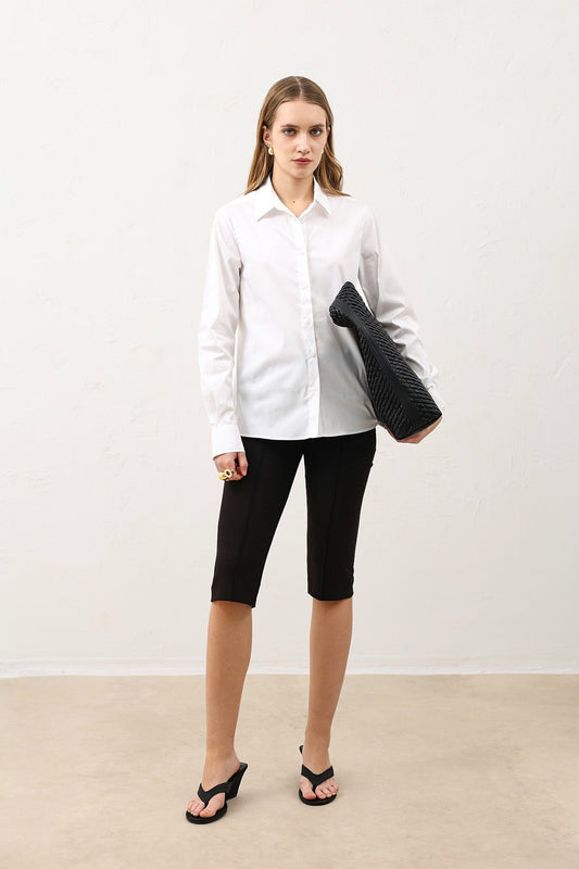 Antioch Basic Slim Fit Kadın Gömlek