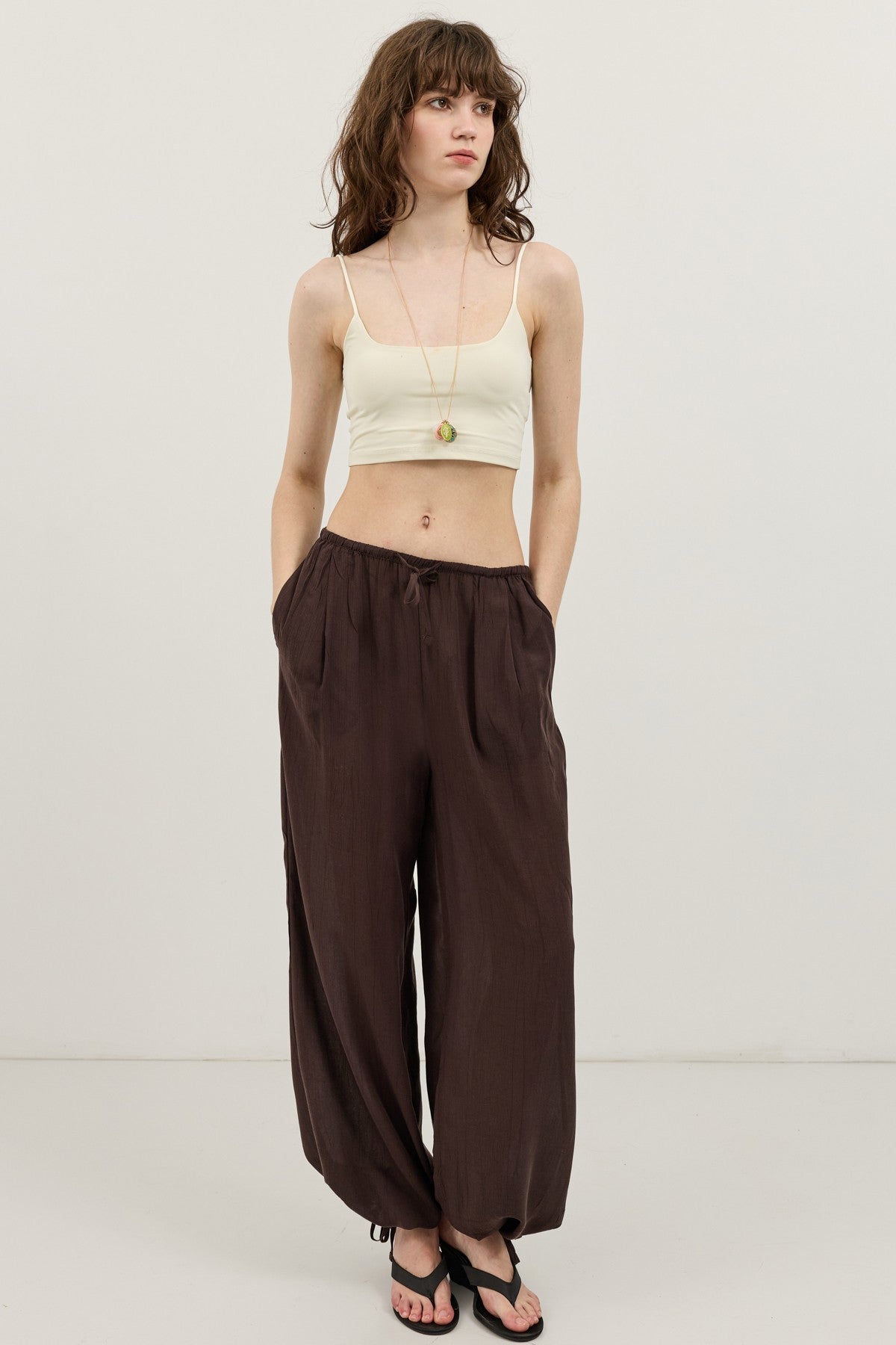 Antioch Bağcıklı Balon Kadın Pantolon