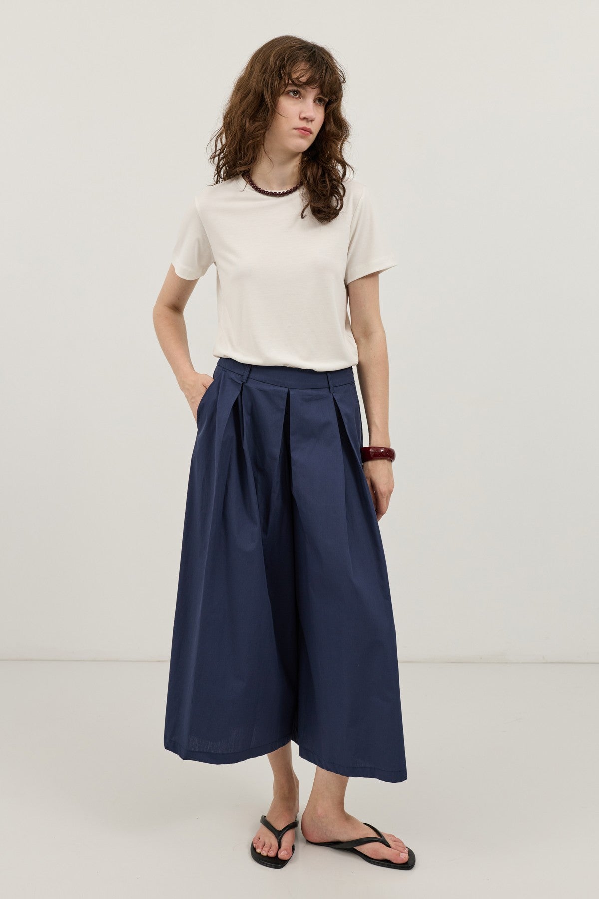 Antioch Pileli Culotte Pantolon