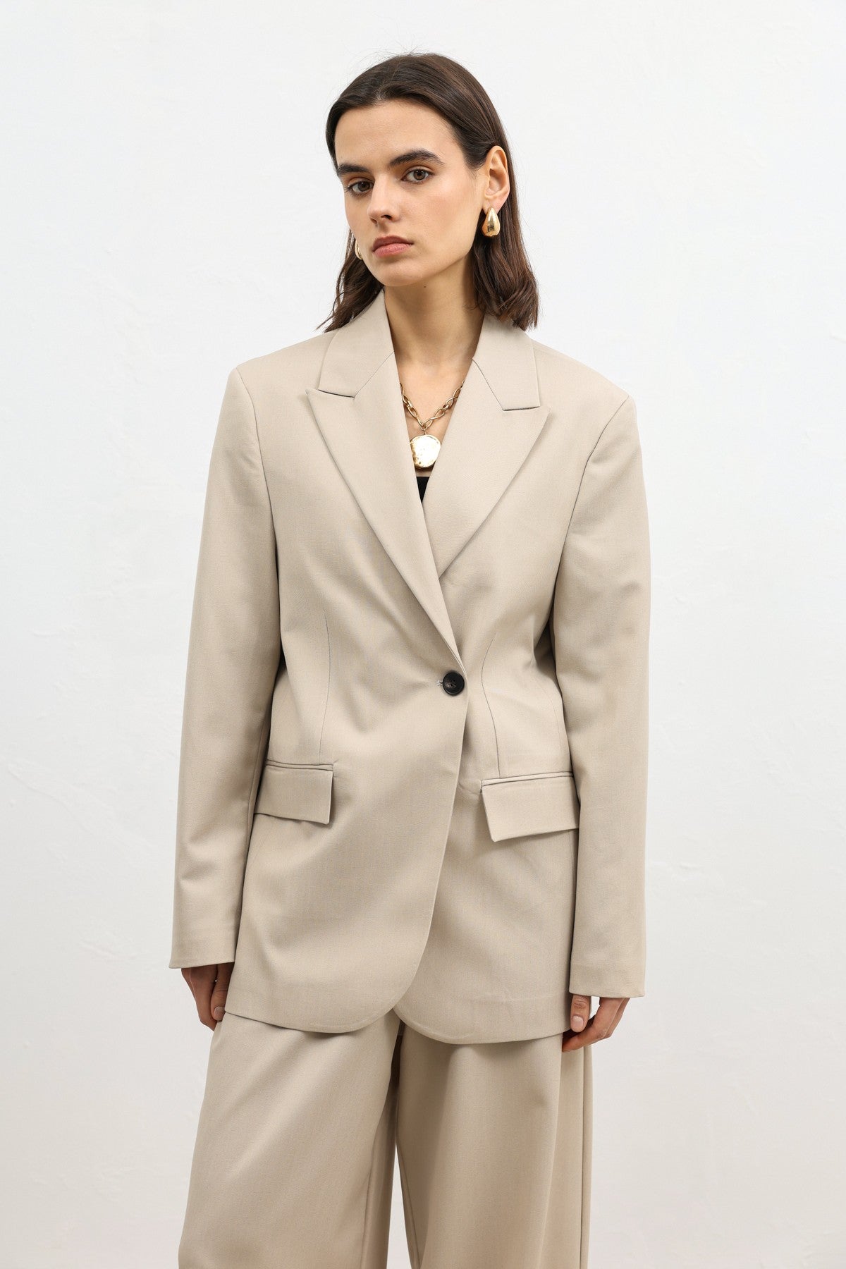 Antioch Kruvaze Kadın Blazer