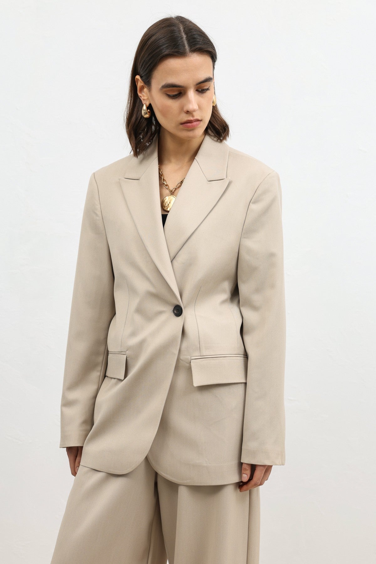 Antioch Kruvaze Kadın Blazer