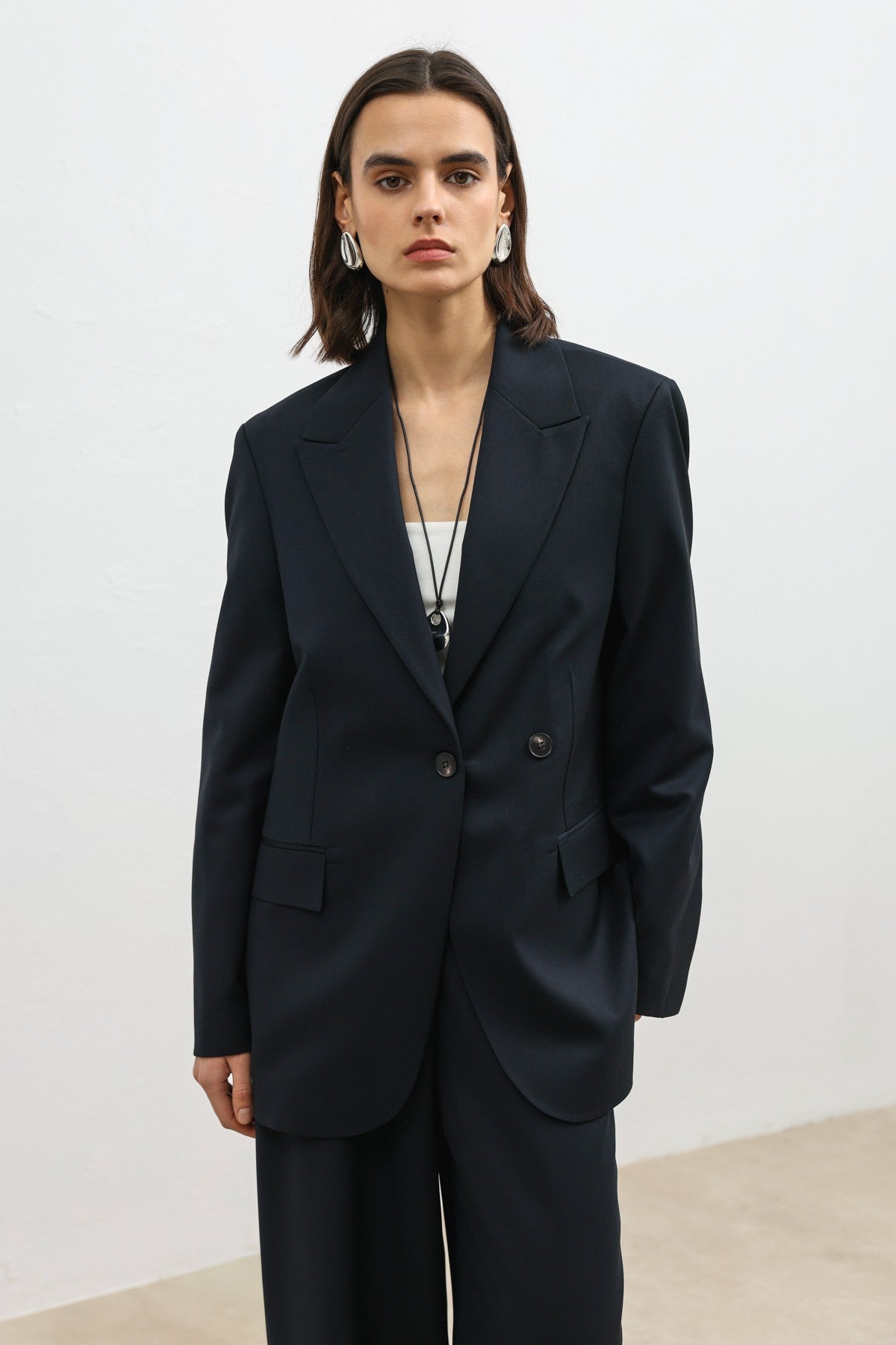 Antioch Kruvaze Kadın Blazer