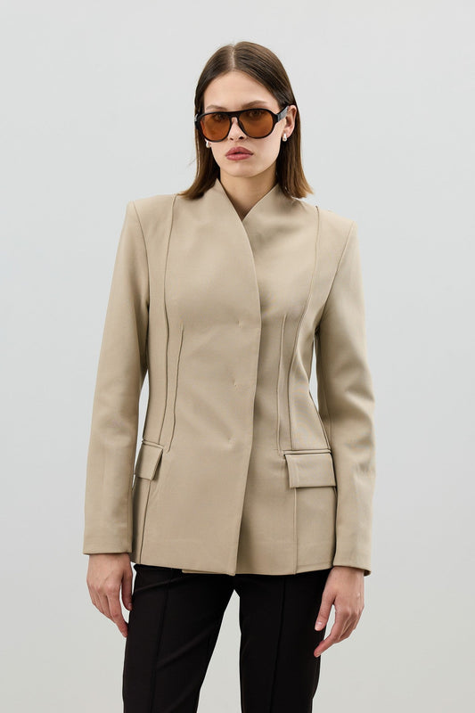 Antioch Vücuda Oturan Kadın Blazer Ceket