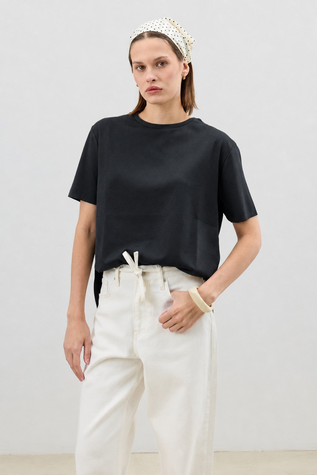 Antioch Dökümlü Kadın T-Shirt