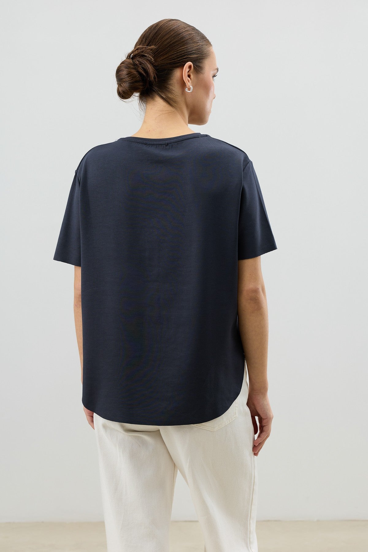 Antioch Dökümlü Kadın T-Shirt
