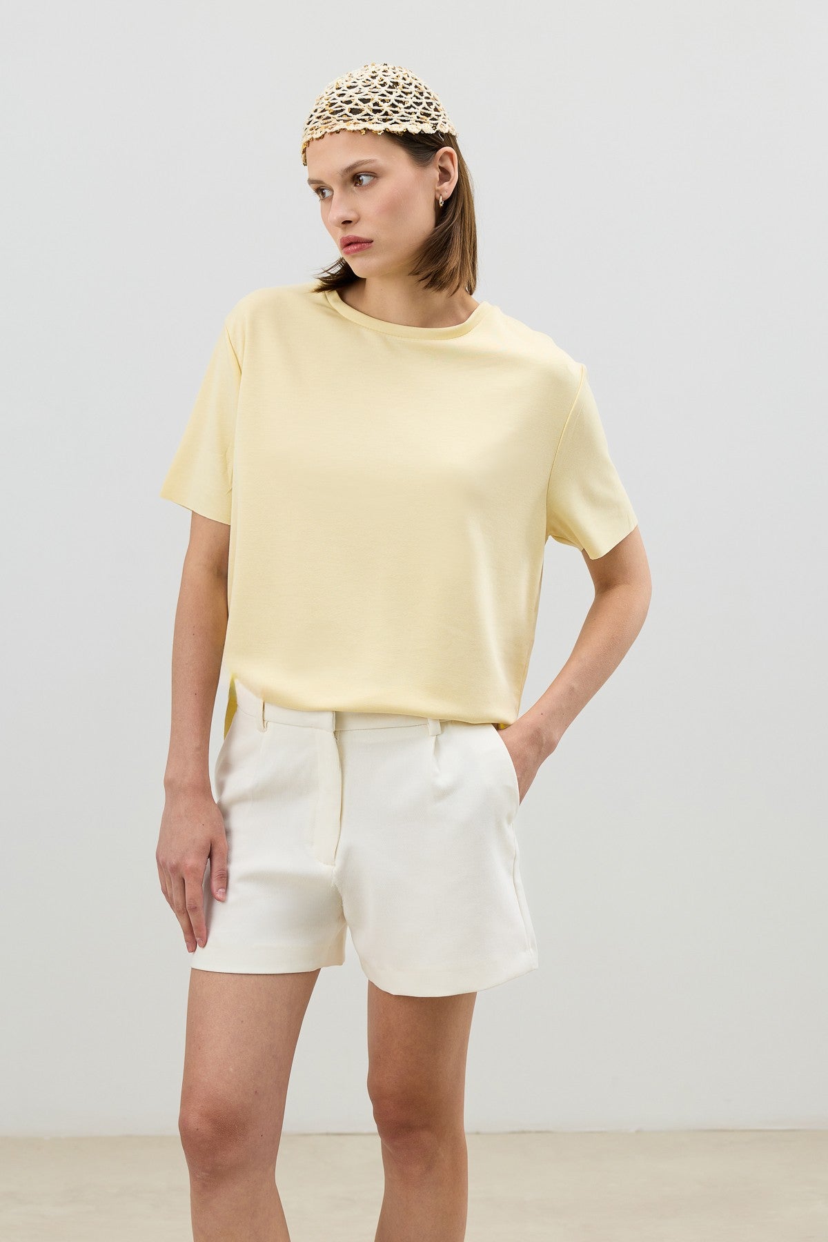 Antioch Dökümlü Kadın T-Shirt