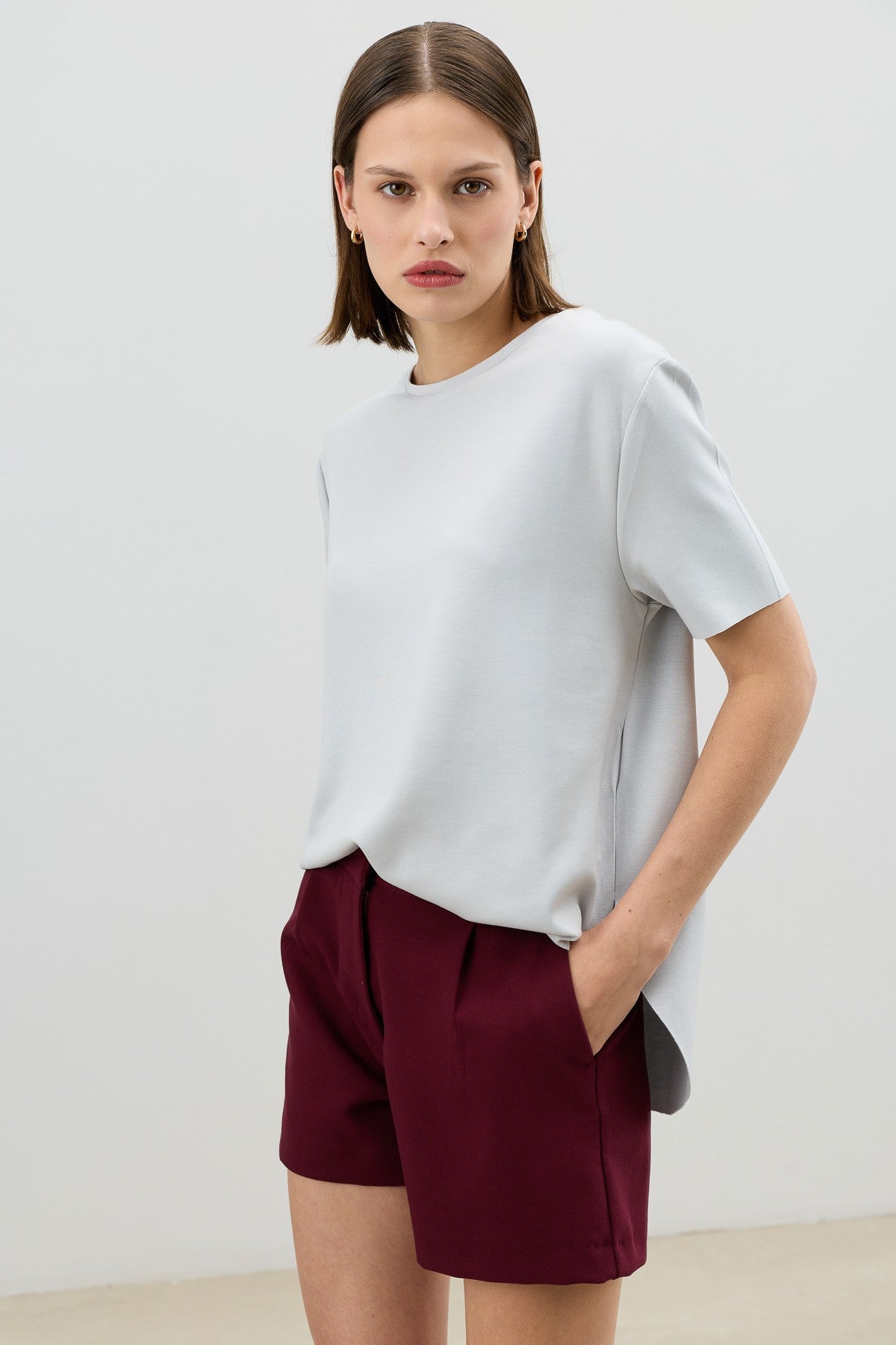 Antioch Dökümlü Kadın T-Shirt
