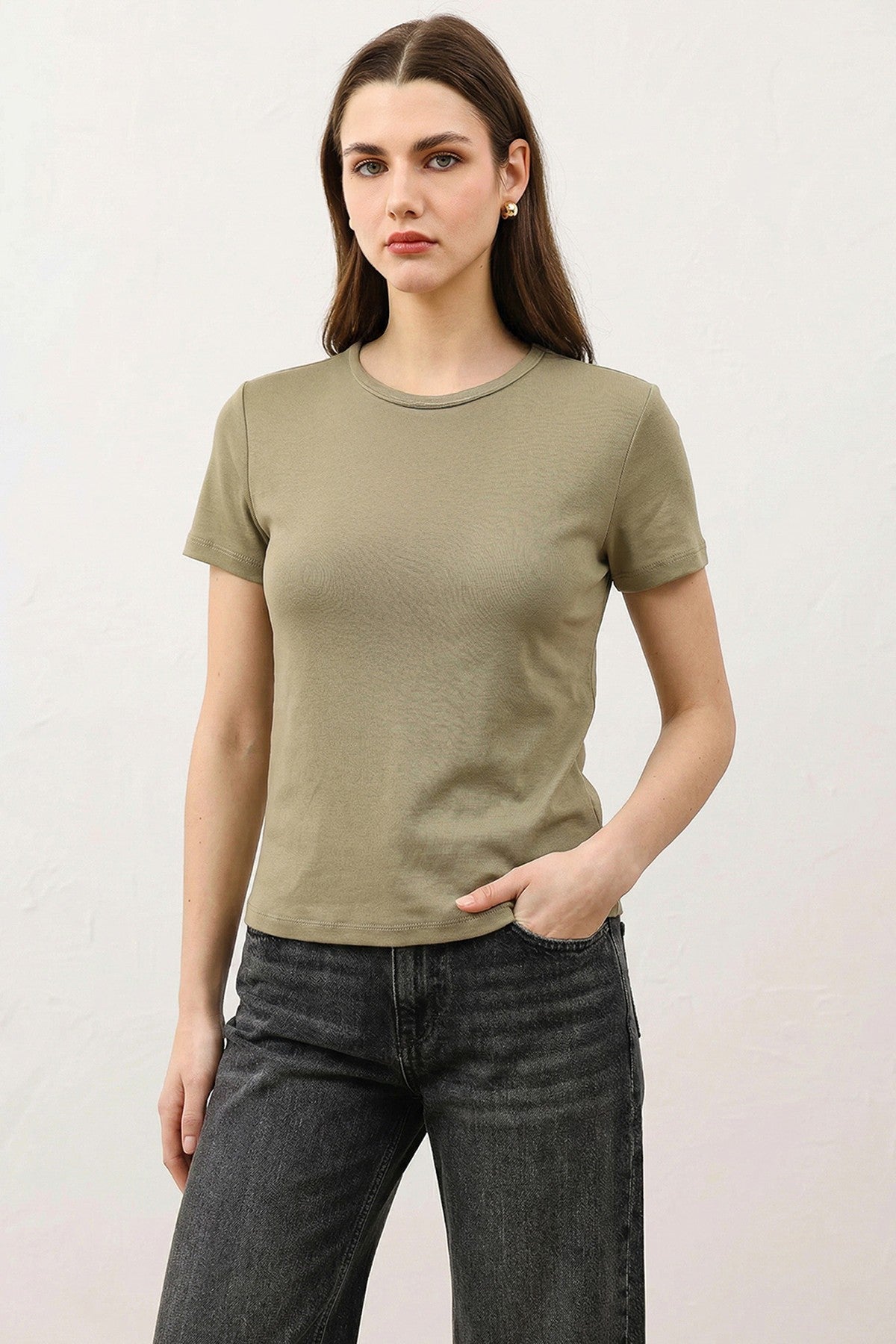 Antioch Kadın Basic T-Shirt