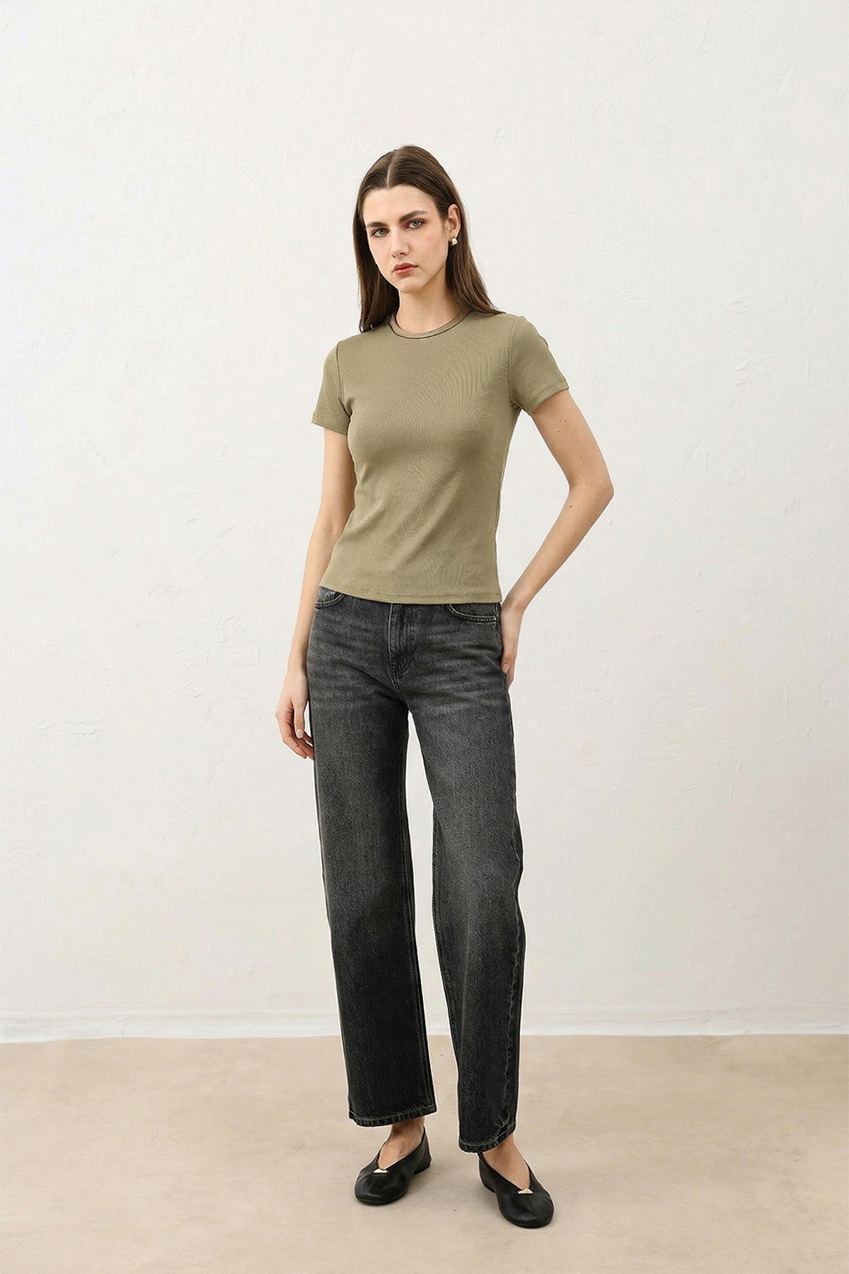 Antioch Kadın Basic T-Shirt