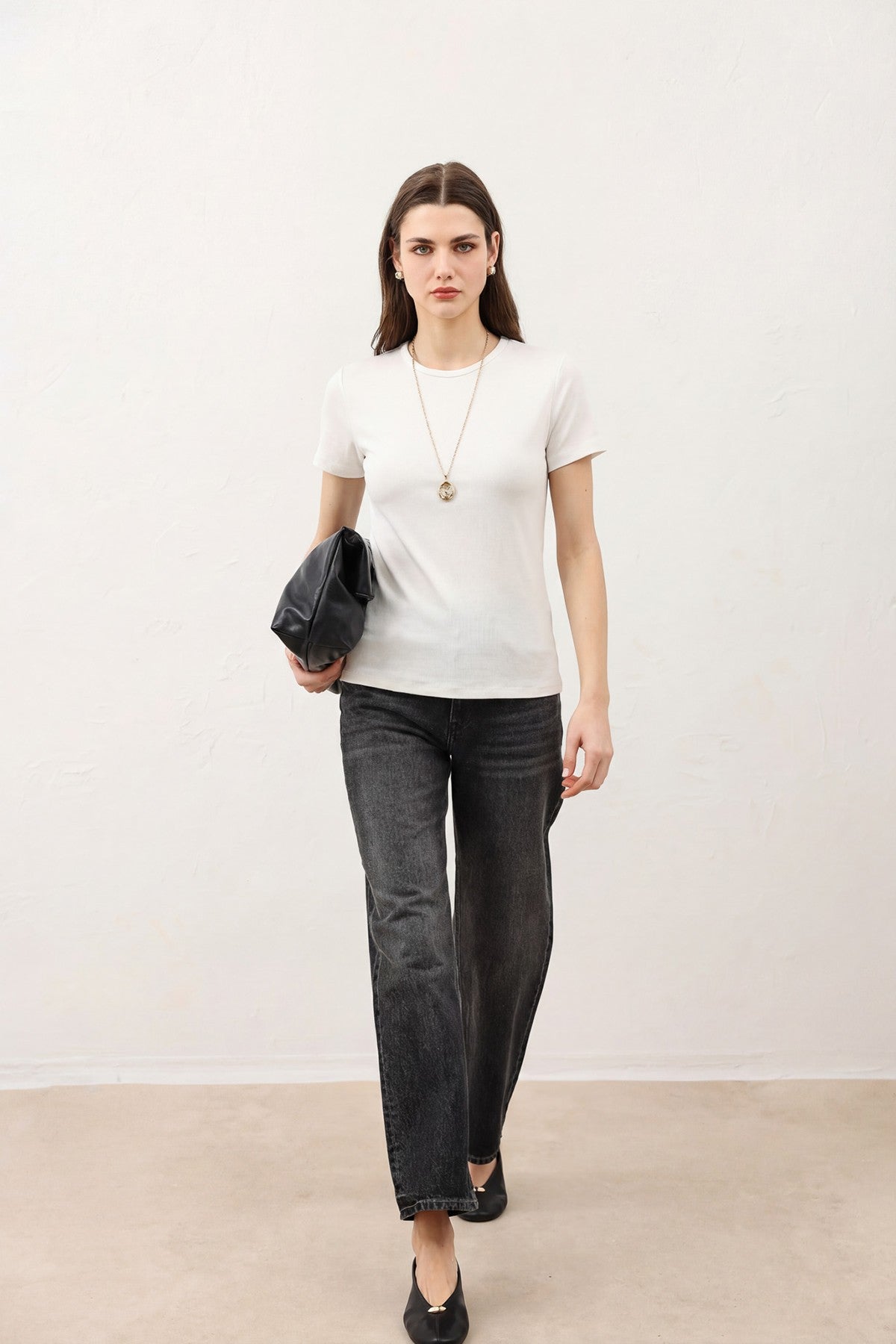 Antioch Kadın Basic T-Shirt