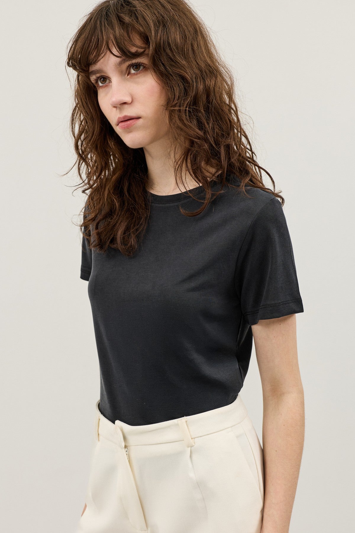 Modal Karışımlı T-Shirt