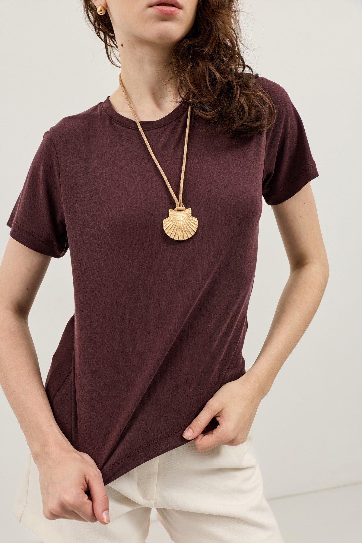 Modal Karışımlı T-Shirt
