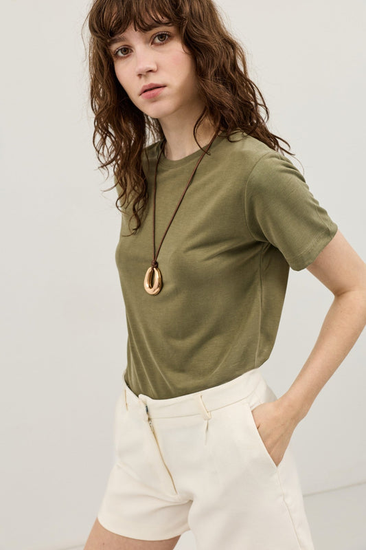 Modal Karışımlı T-Shirt