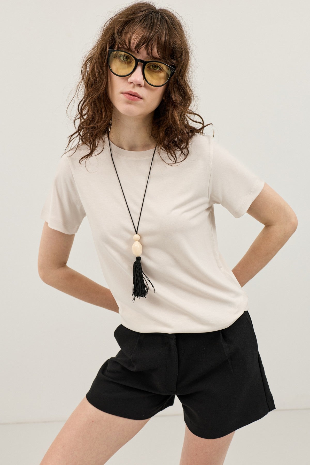 Modal Karışımlı T-Shirt