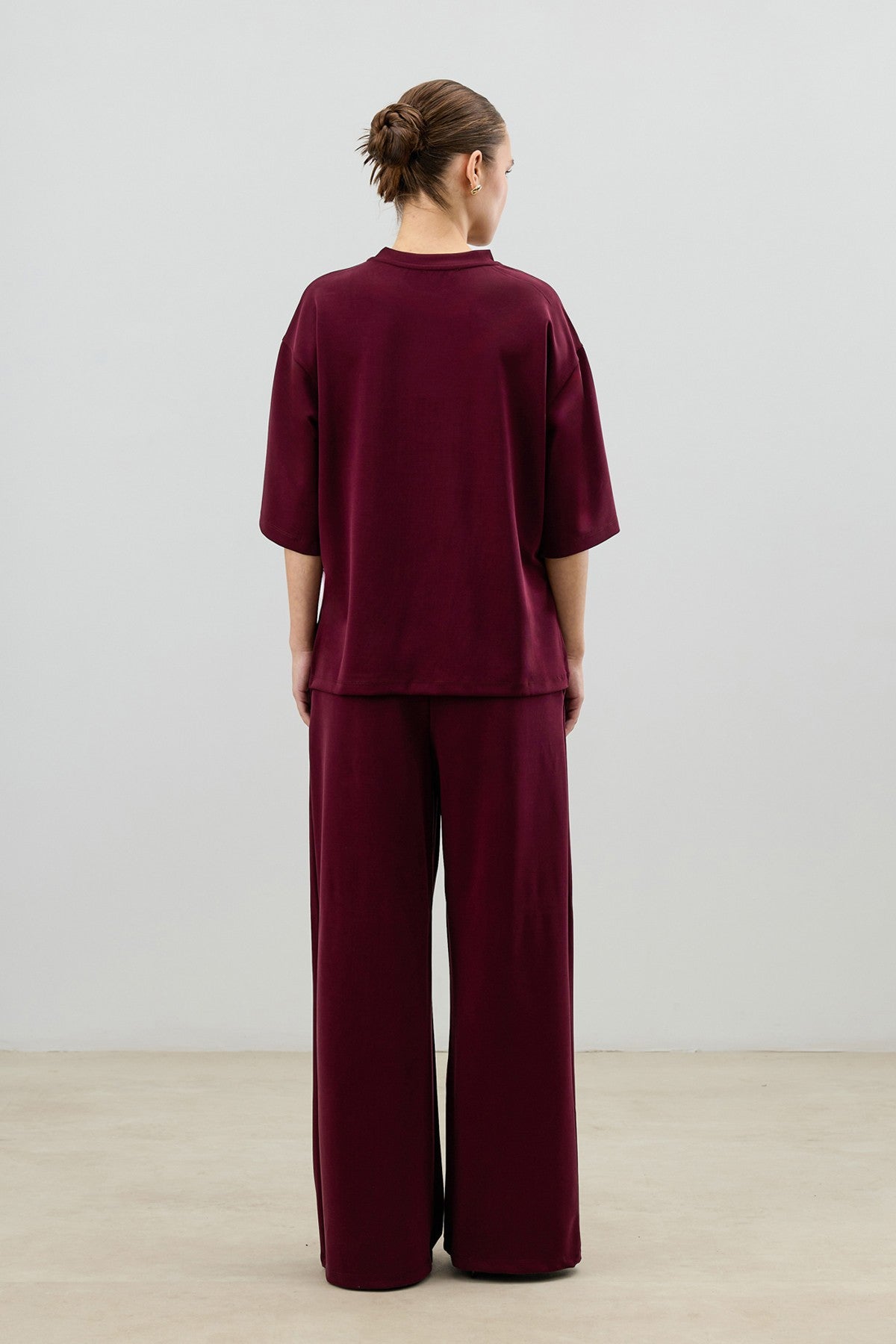 Antioch Modal Karışımlı T-Shirt Pantolon Kadın Takım