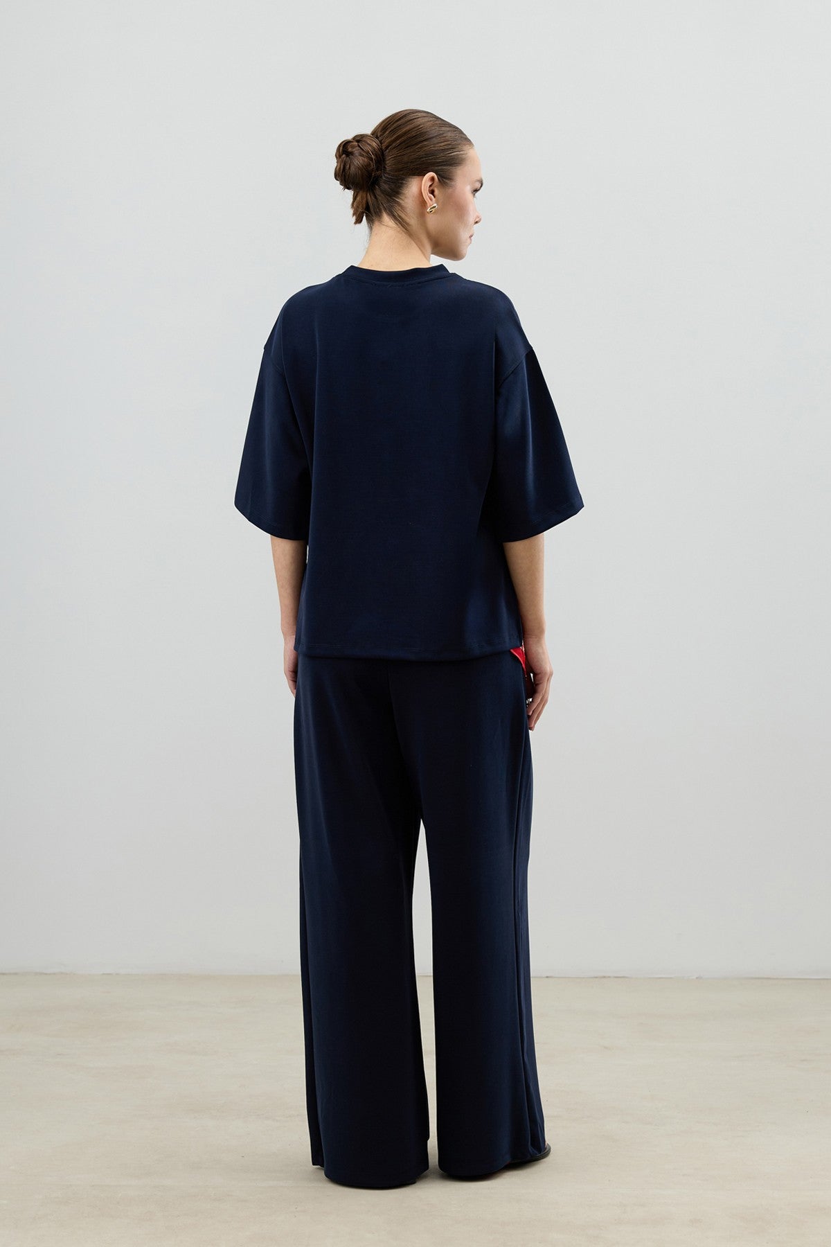Antioch Modal Karışımlı T-Shirt Pantolon Kadın Takım