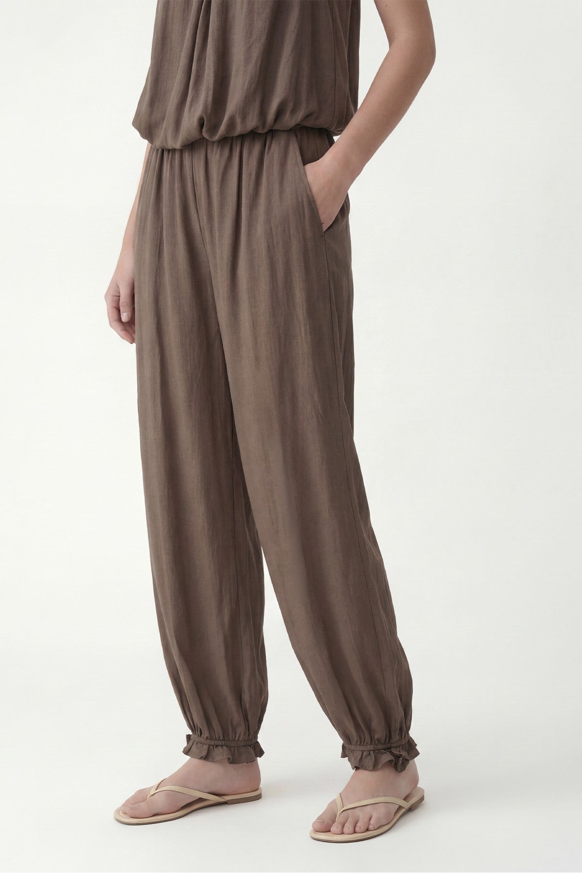 100% Lyocell Bluz Pantolon Takım