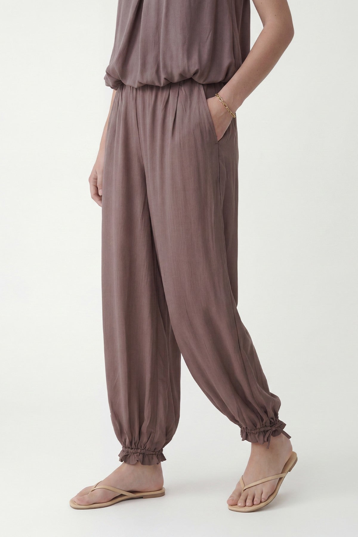 100% Lyocell Bluz Pantolon Takım