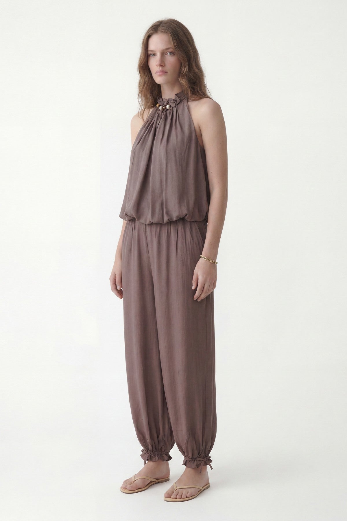100% Lyocell Bluz Pantolon Takım