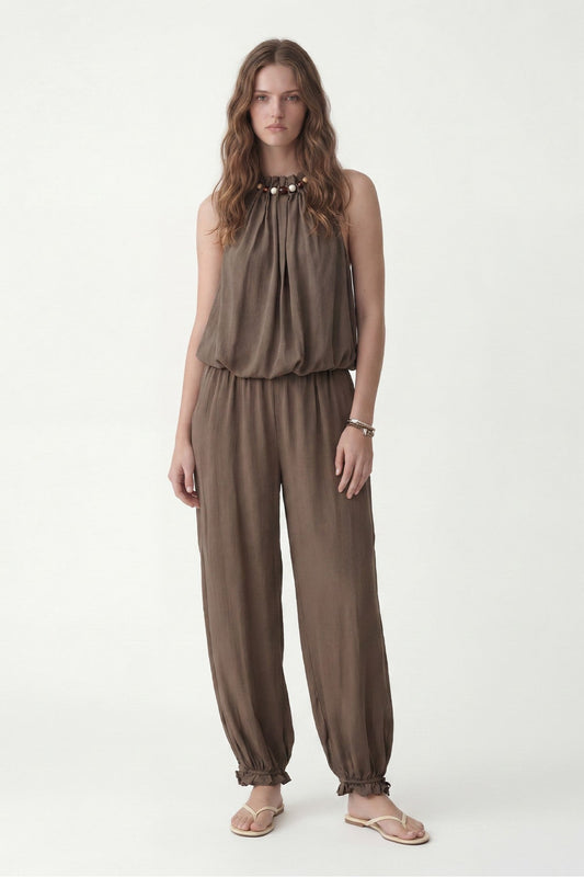100% Lyocell Bluz Pantolon Takım