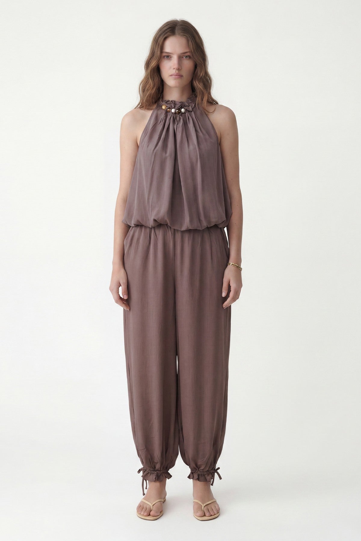 100% Lyocell Bluz Pantolon Takım